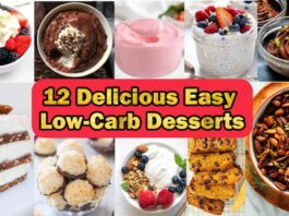 12 Delicious Easy Low-Carb Desserts