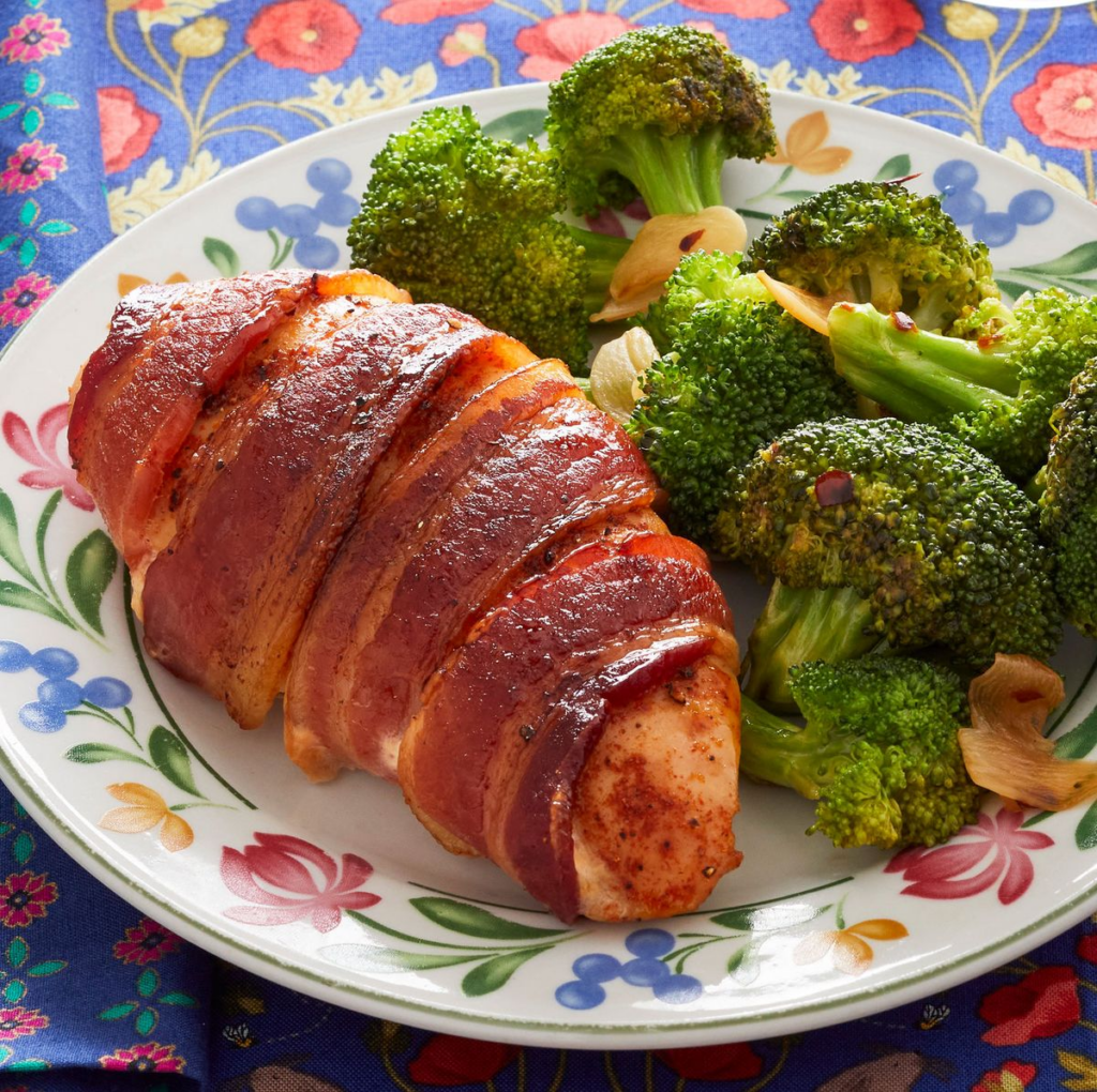 Bacon-Wrapped Chicken